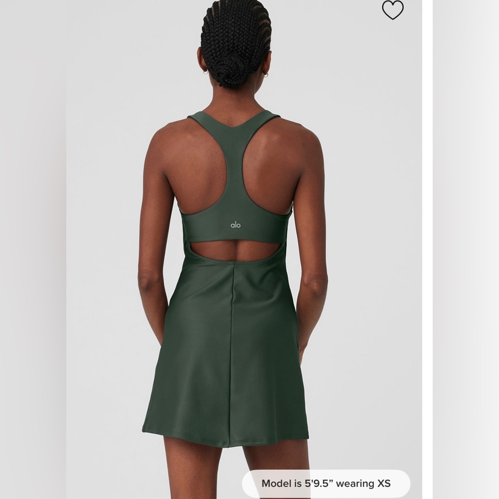 ALO Yoga Airlift Fly Dress - Dark Cactus L - Picture 2 of 8